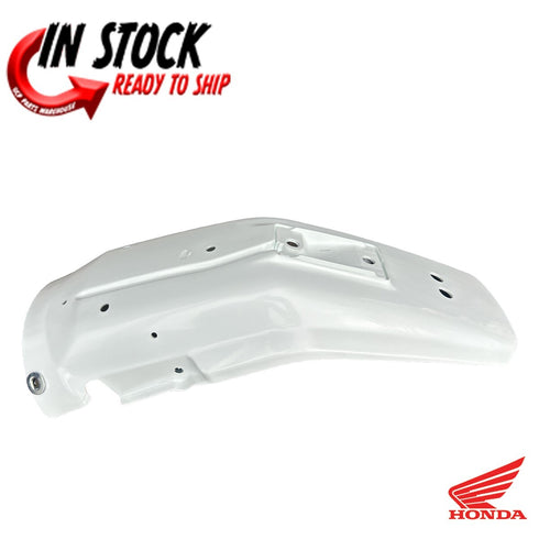 HONDA REAR FENDER PLASTIC MUD GUARD 1993-2024 XR650L OEM ROSS WHITE GENUINE